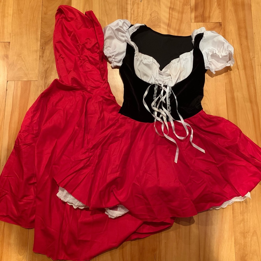 Red Riding Hood Halloween Costume - Size L